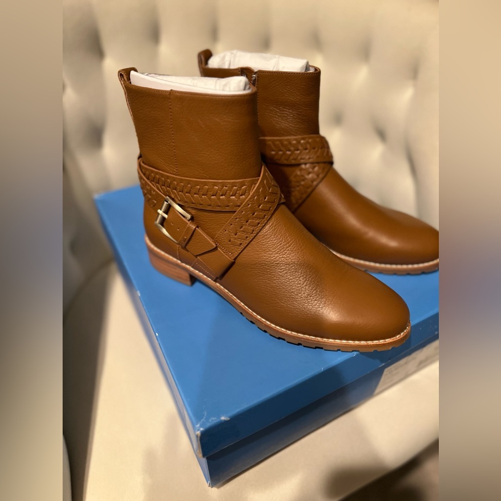 NWB Jack Rogers Eliza Moto Bootie